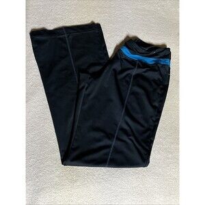 Nike Dri-FIT Navy Blue Straight Leg Athletic Pants Women's Size Large